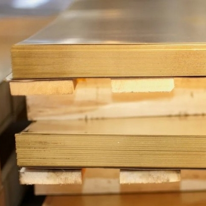 Лист латунный г/к Л63 10 мм ГОСТ 2208-2007 в&nbsp;Самаре
